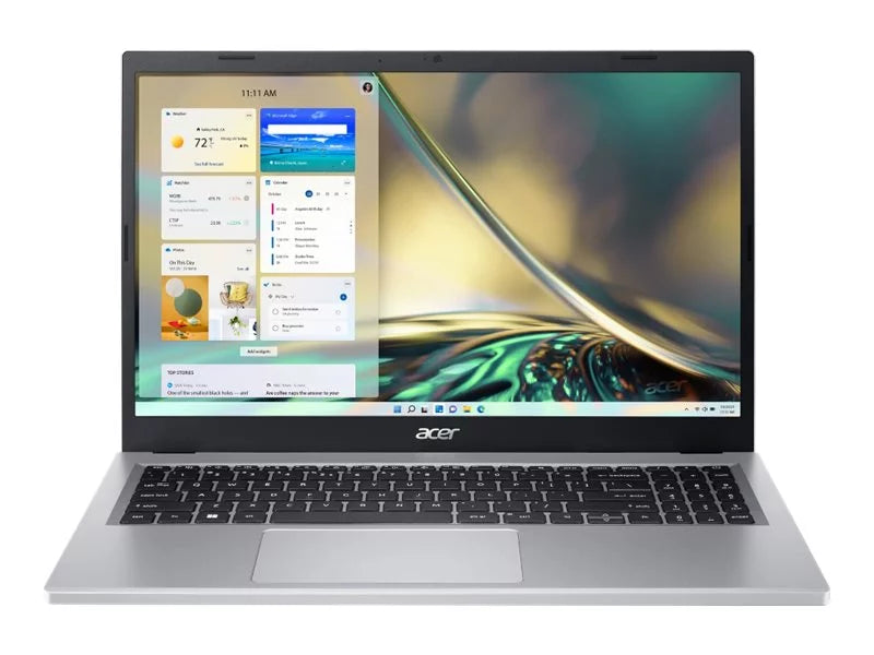 Slim Laptop 15.6" Full HD IPS Display, AMD Ryzen 3, 8GB RAM, 128GB SSD, Windows 11 O79548