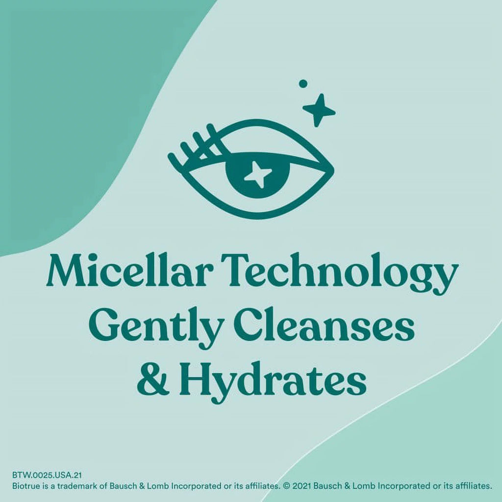 Micellar Eyelid Cleansing Wipes for Irritated and Dry Eyes, Preservative Free, 30 Count Z622