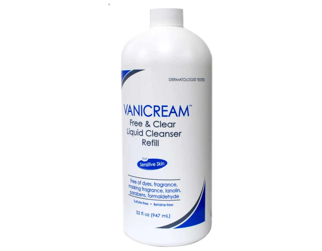 Free & Clear Liquid Cleanser for Sensitive Skin, 32 oz, 6 Pack F595907