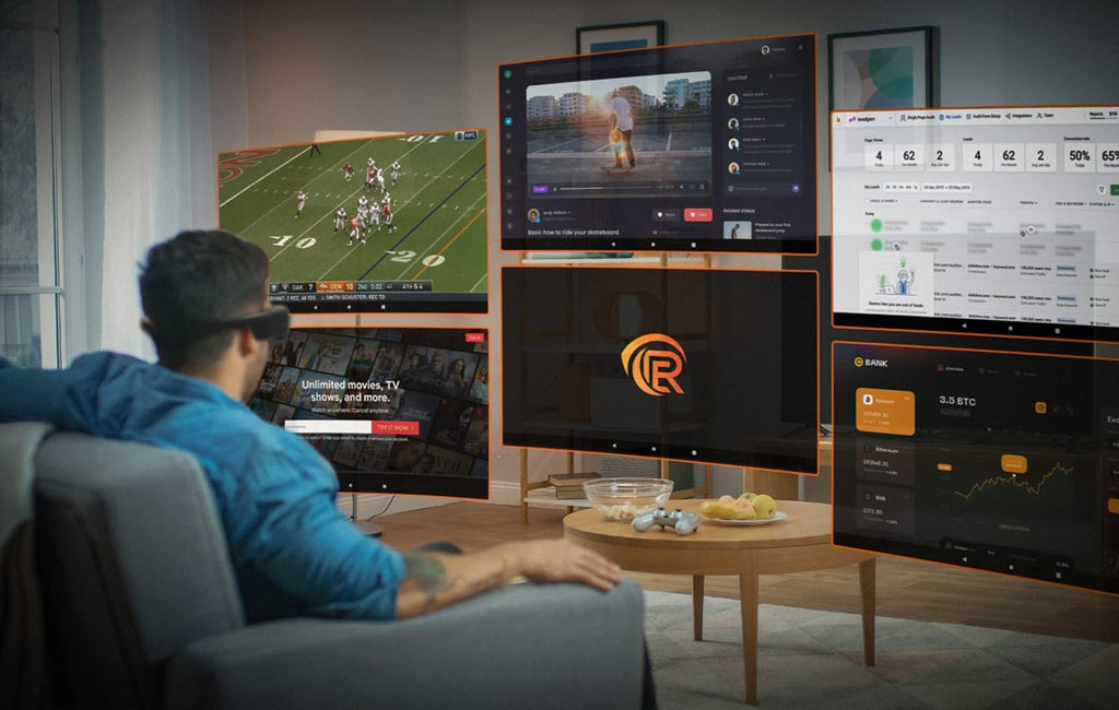 AR Glasses with 90" Virtual Theater for Gaming and Streaming D3944