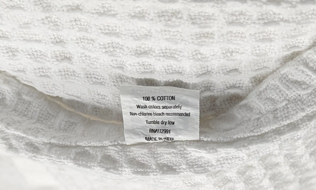 Honeycomb Thermal Waffle Blanket King White N624699