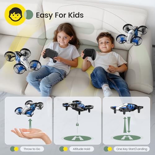 Mini Indoor Drone for Kids with 3D Flip and Auto Hovering D1033
