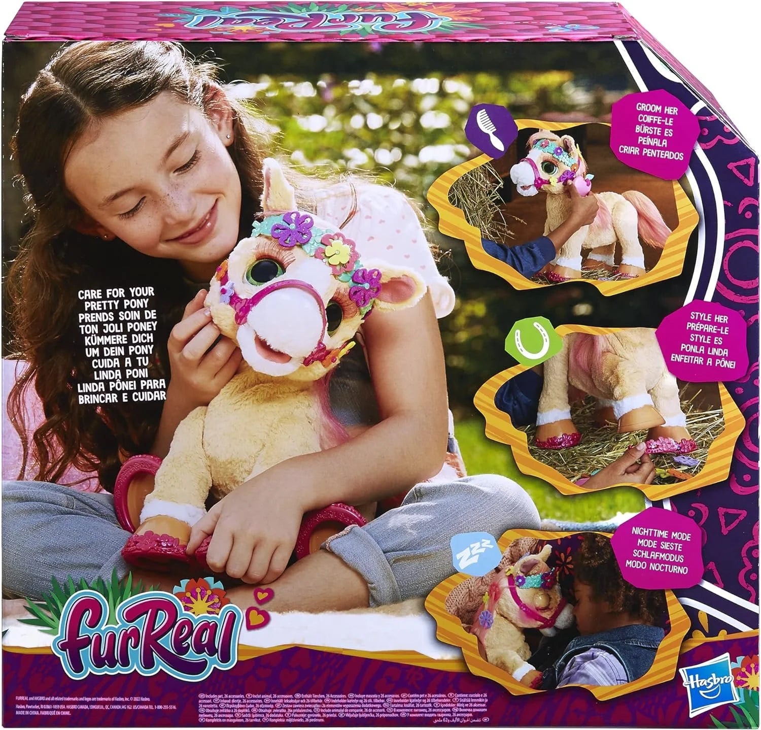 Interactive Pony Toy for Kids 4+ V8910