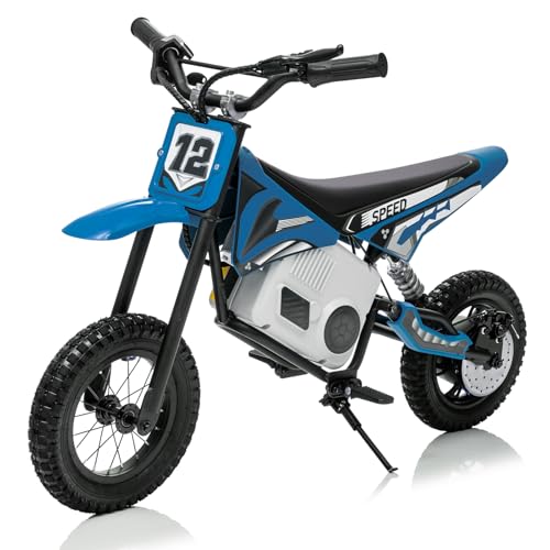 Electric Dirt Bike for Kids 8-14, 16MPH Off-Road Motorcycle with Twist Grip Throttle B563