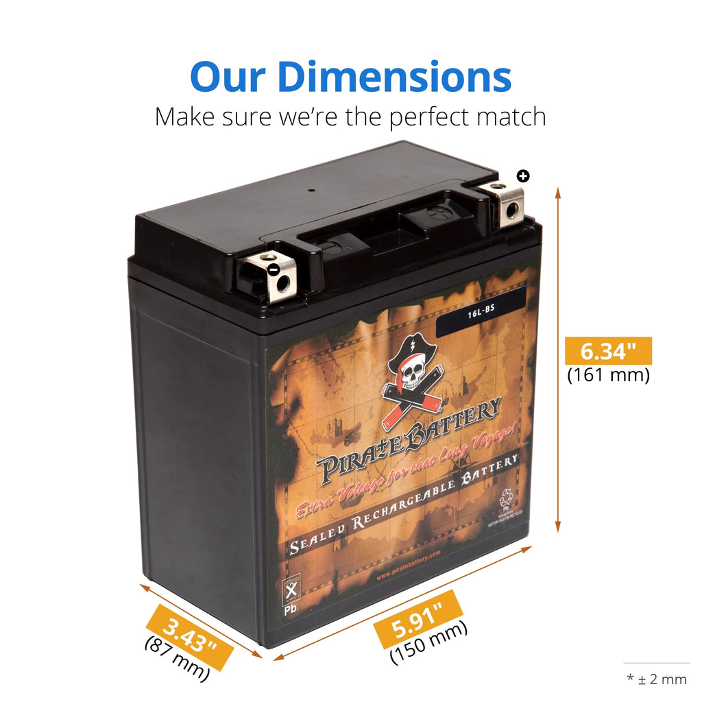 ATV Battery 12 Volt 14 Ah 230 CCA E9759
