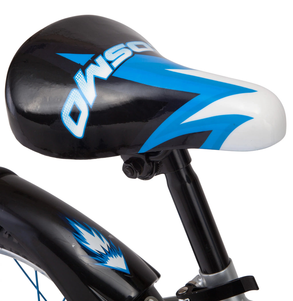 16 in. BMX Kids Bike, Single Speed, Blue / Grey Y2870