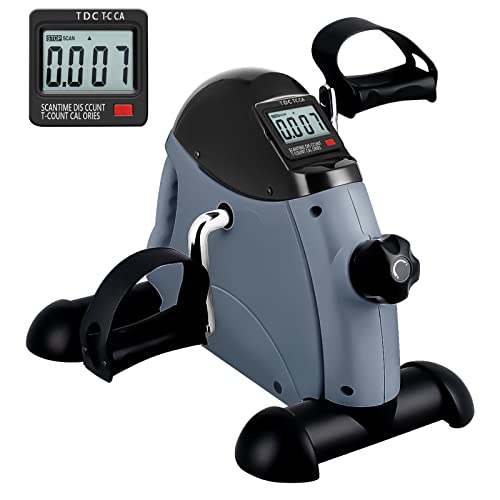 Under Desk Bike Pedal Exerciser with LCD Display A386994
