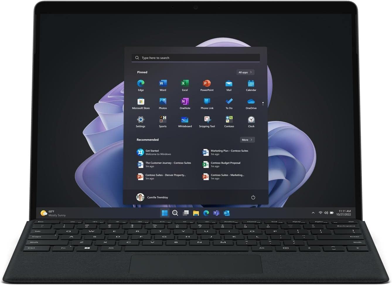Surface Pro 9 Tablet 13" Core i7 16GB RAM 512GB SSD Windows 11 Pro P22732