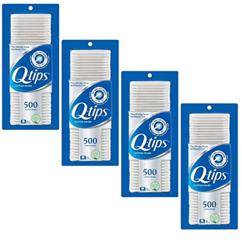 Cotton Swabs, 500 Count (Pack of 4) A22345