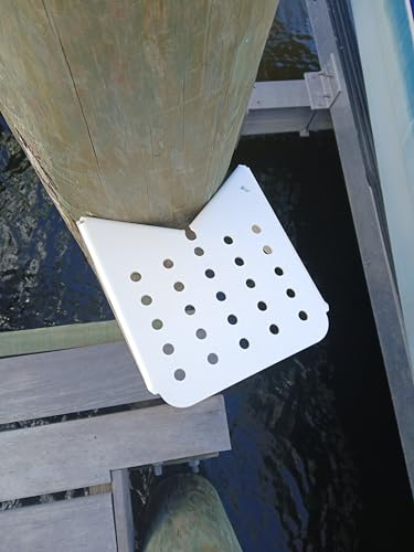 Boat Dock Step, Single-Step Boarding Platform, Aluminum W826