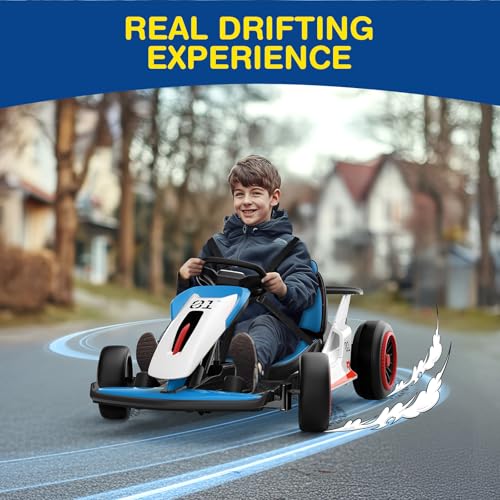 24V Electric Go Kart for Big Kids with 5-Point Safety Belt L11939
