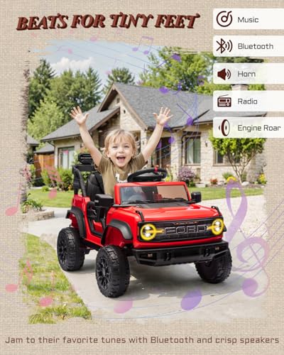 24V Ride on Car for Big Kids, 2 Seater with Remote Control, Pink O4976