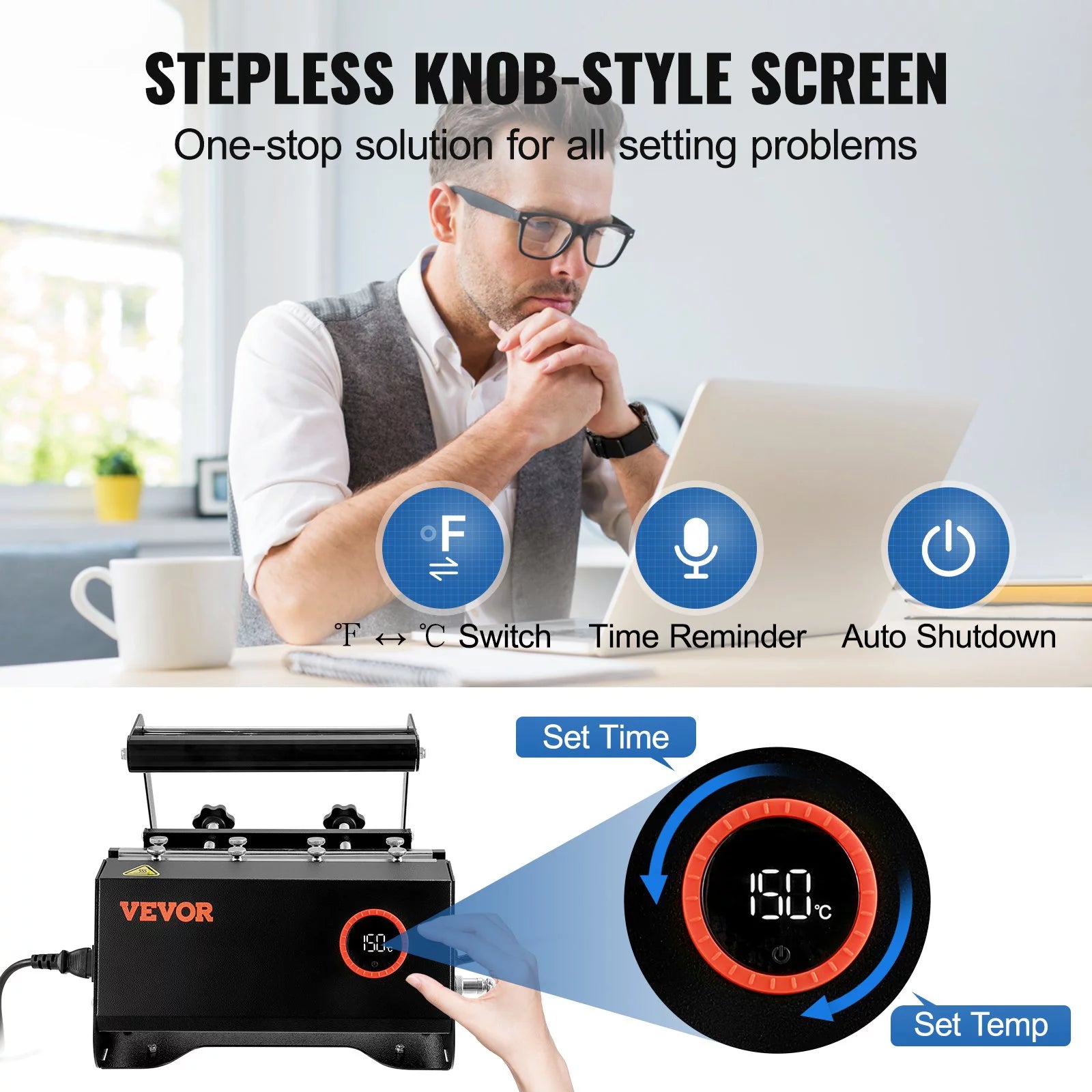 30oz Mug Heat Press Machine for Sublimation Transfer B726996