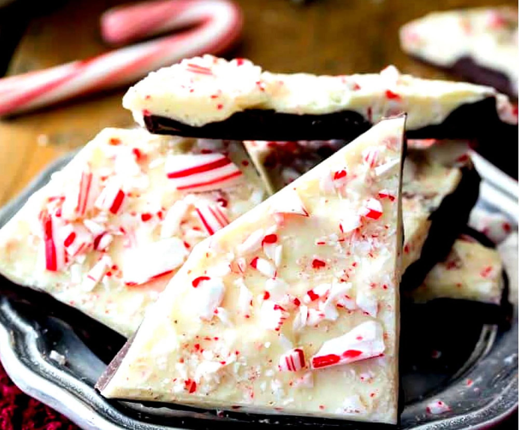 Dark Chocolate Peppermint Bark Holiday Candy, 2-Pack X392742
