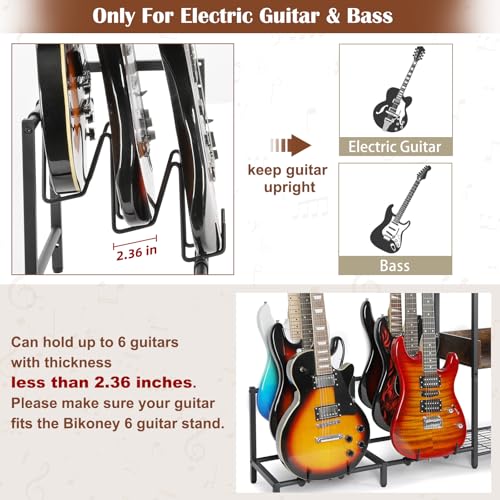 Guitar Stand 4-Tier Rack Holder for Acoustic, Electric, Bass R41022