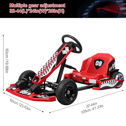 Kids Electric Go Kart with 350W Motor, Drift Mode A986