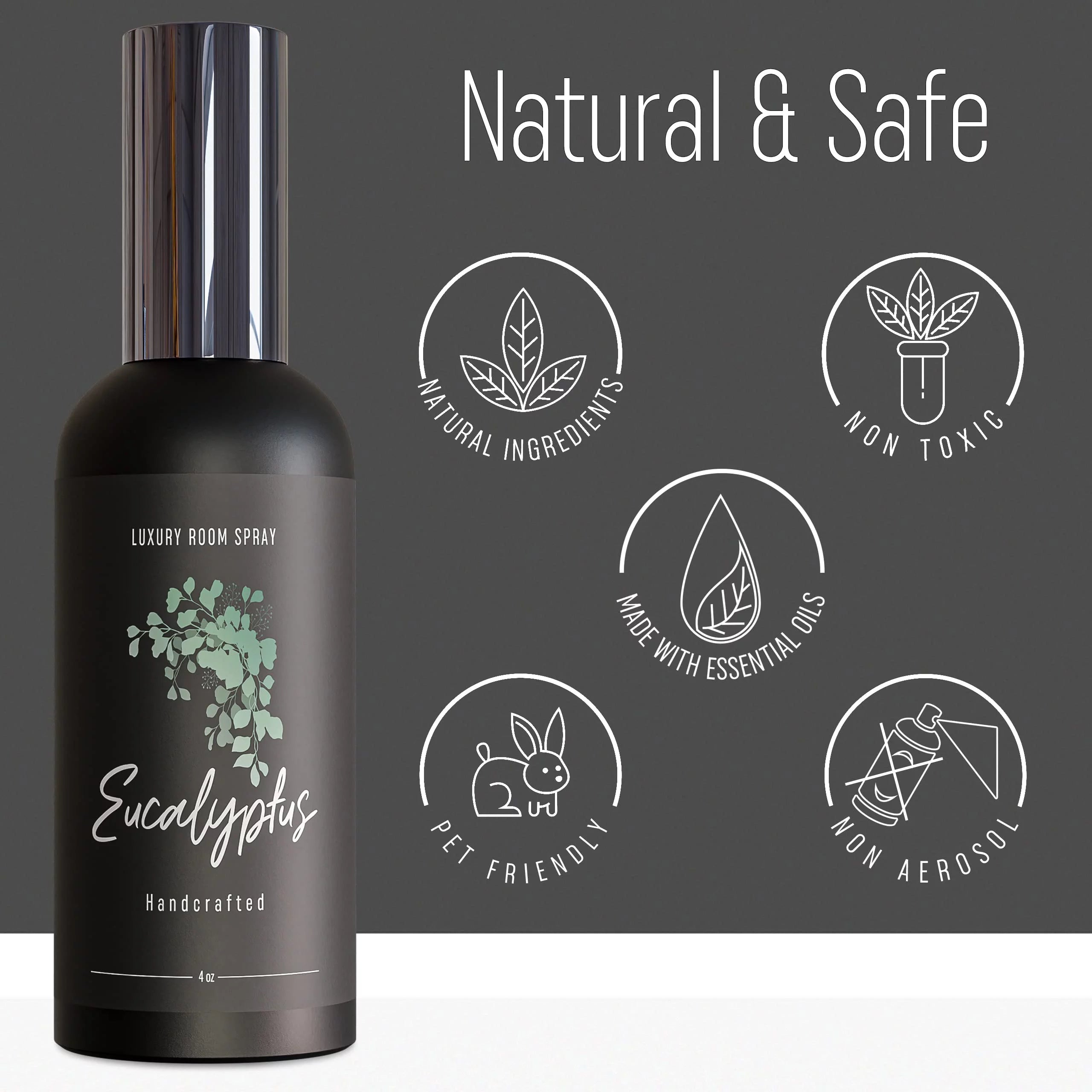 Room Spray Air Freshener for Home Office Bedroom Bathroom Fabric Mist T751986