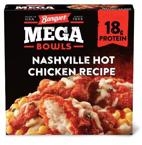 Nashville Hot Fried Chicken Frozen Meal, 13 oz, Pack of 8 H869