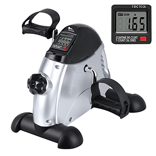 Under Desk Bike Pedal Exerciser with LCD Display A386994
