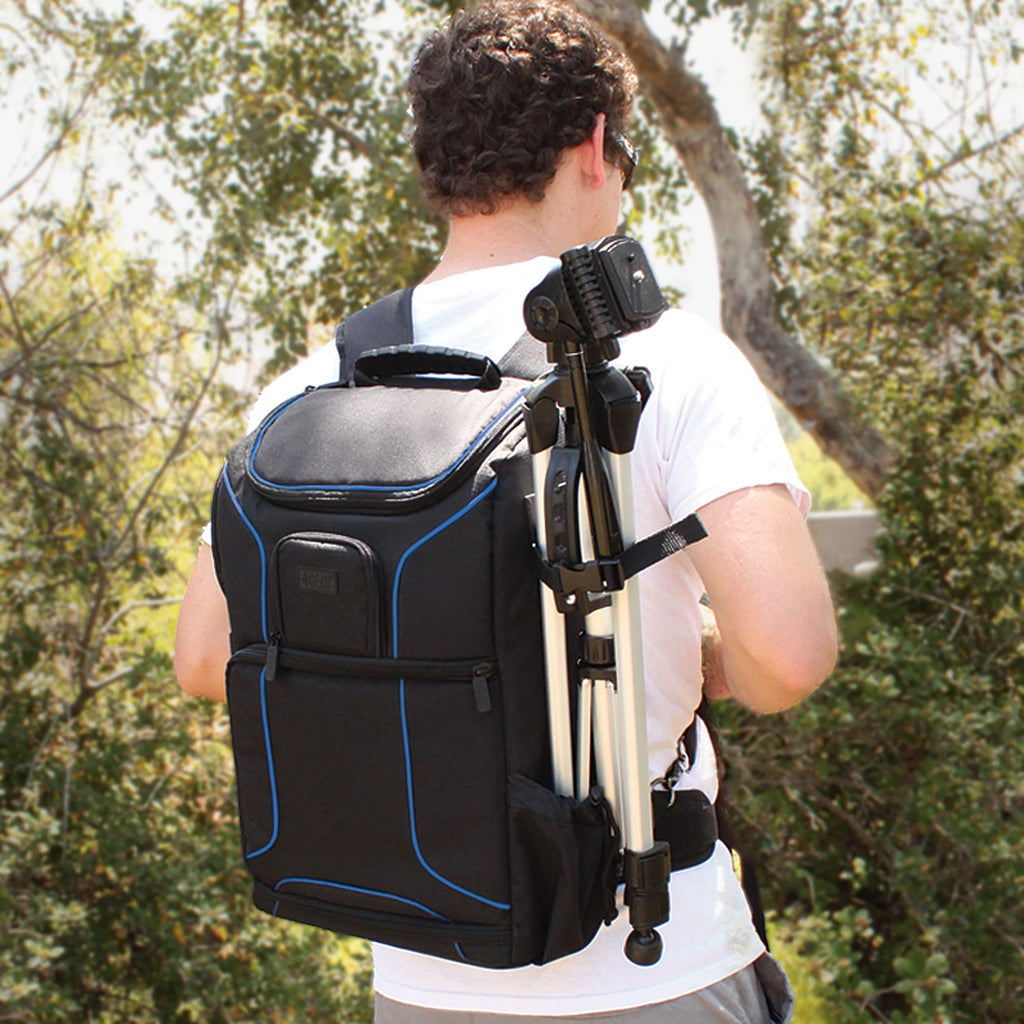 DSLR Camera Backpack with Tripod Holder and Laptop Compartment O9657