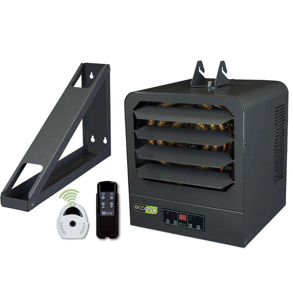 Electric Garage Heater with Remote Sensor, 10KW / 240V J590