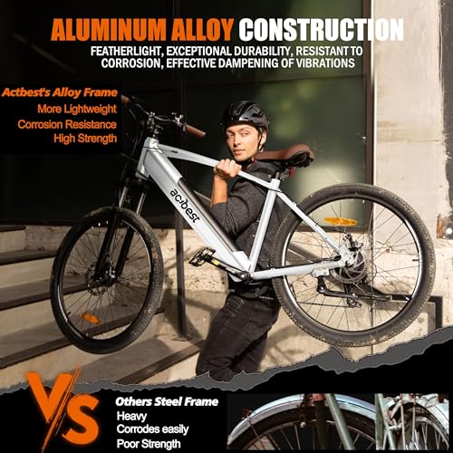 Electric Bike for Adults - 1000W Brushless Motor, Removable Battery, 7-Speed Commuter Z1037