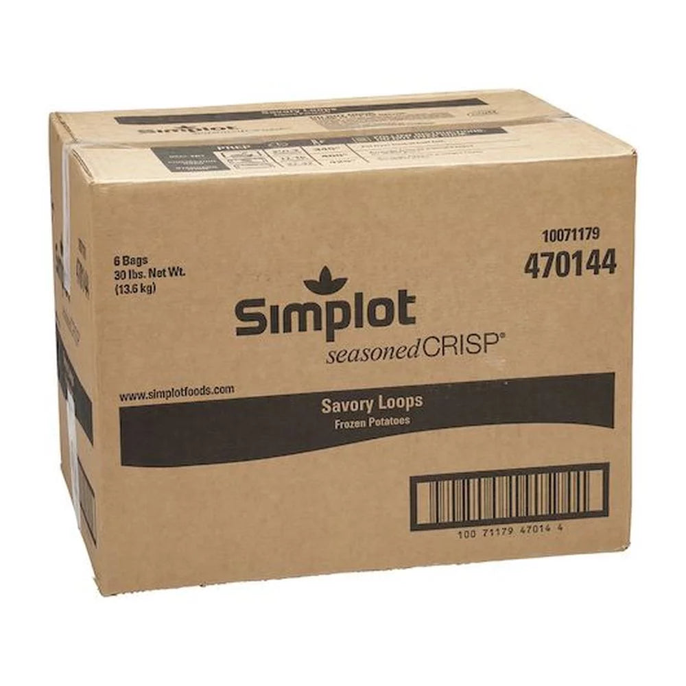 Seasoned Crispy French Fries, 5 lb, 6 per case J26511
