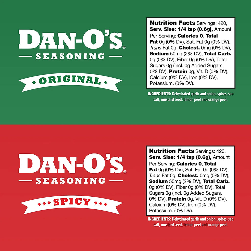 Seasoning Medium 2 Bottle Combo, Original & Spicy A374363