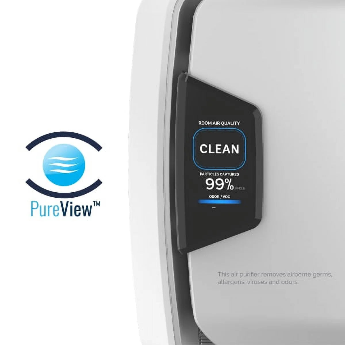 Hardwired Wall Mount Air Purifier with H13 True HEPA Filtration F349238