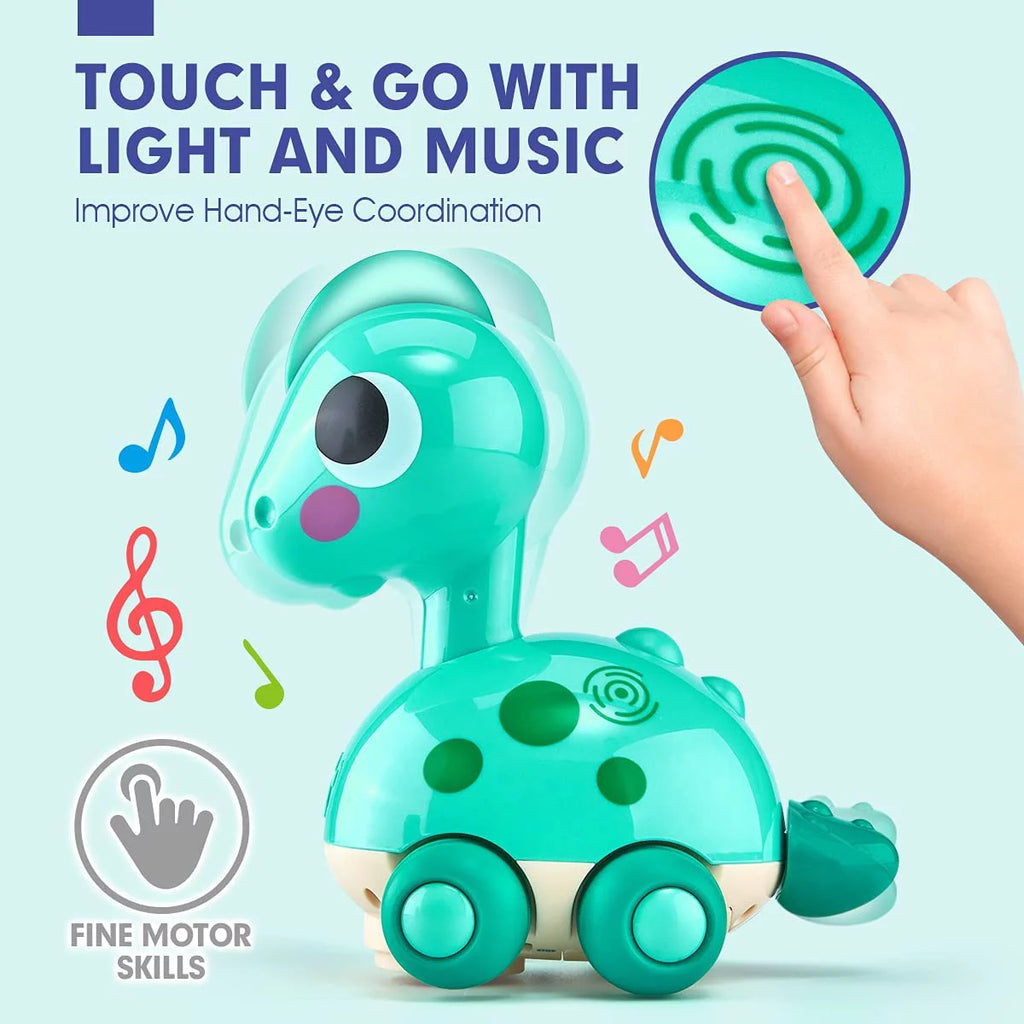 Baby Toys 6-12 Months Touch and Walk Music Light Crawling Toys P777575