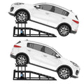 Hydraulic Car and Truck Service Ramps, 11023 Lbs Capacity, Portable Lifts for Oil Changes D8064
