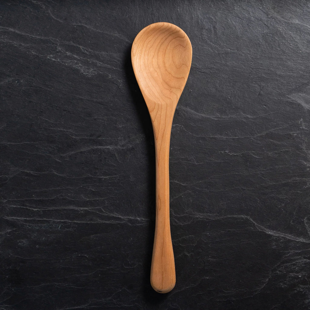 Wooden Spoon and Spatula Set, 12 Inch, Dark Cherry L7078