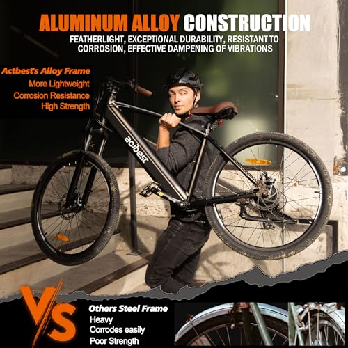 Electric Bike for Adults - 1000W Brushless Motor, Removable Battery, 7-Speed Commuter Z1037