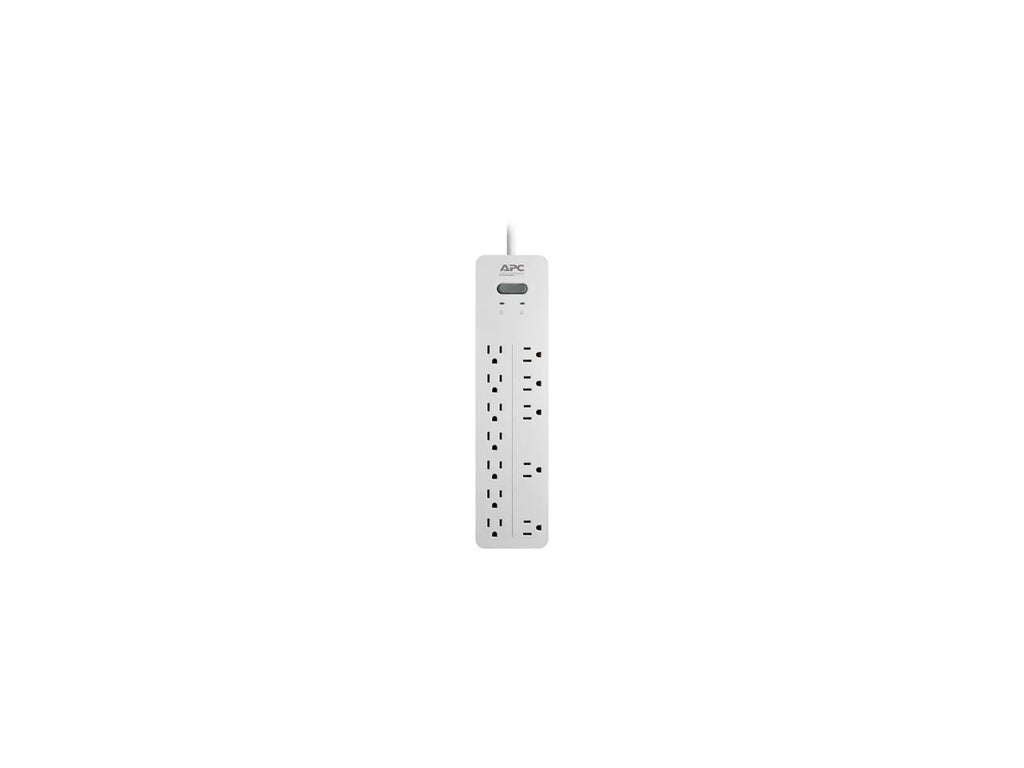 12-Outlet Surge Protector for Home Office, White A915695