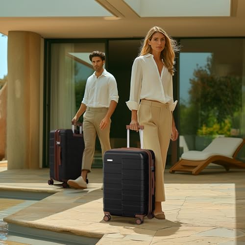 Luggage Set 3 Piece Hardside Expandable Lightweight with TSA Lock Spinner Wheels H69941
