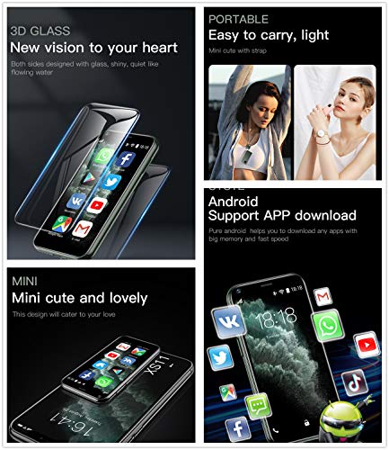 Mini Smartphone 3.0 Inch WiFi GPS Quad Core Android 8.1 Dual Sim HD Camera 2GB RAM 16GB ROM N523