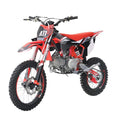 125CC Dirt Bike, 4-Speed Manual Clutch, 17"/14" Tires A8149