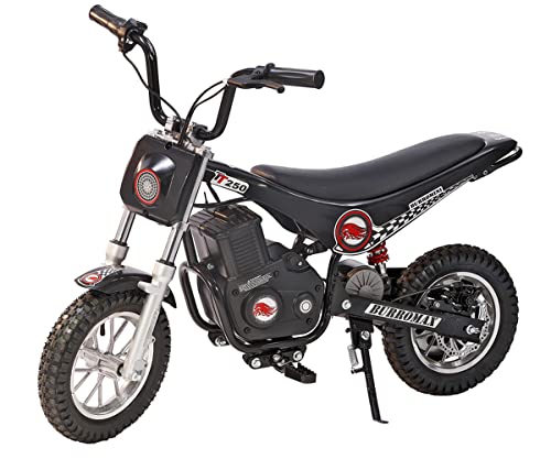 Electric Dirt Bike for Kids, 250W 24V, 14 Mph, Off-Road Mini Bike A80721