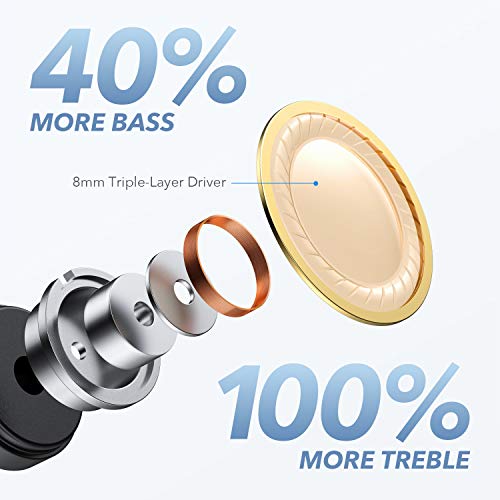 True Wireless Earbuds, 40H Playtime, IPX7 Waterproof, Bluetooth F657