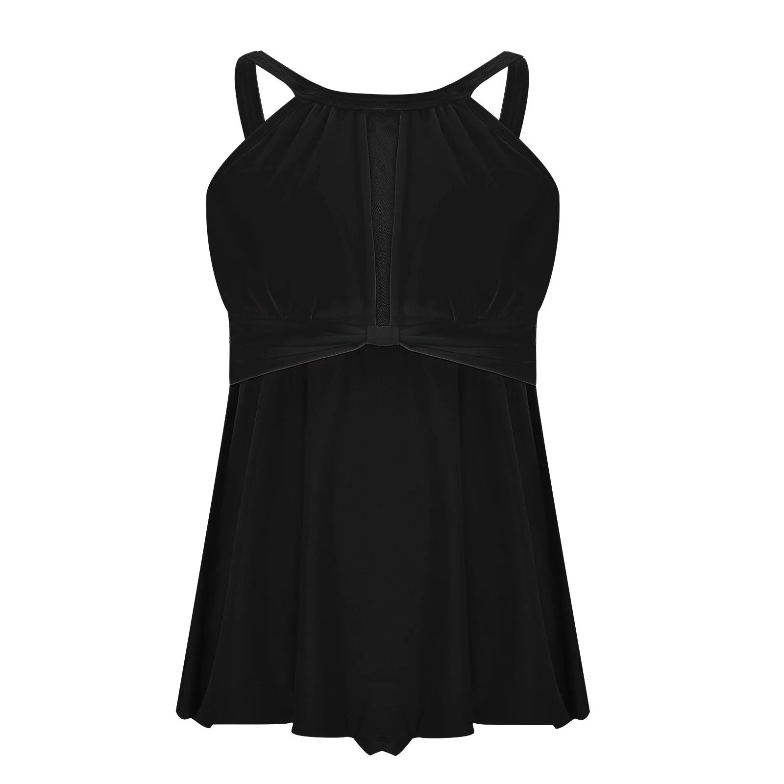 Women's Adjustable Skirt Style Swimsuit Set Z4585