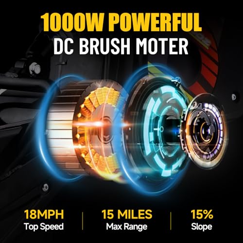 Electric Dirt Bike for Kids, 3 Speed Modes, 18 MPH, 15 Miles Range, Dual Suspension, Disc Brake, 16" Tire, Orange H40536
