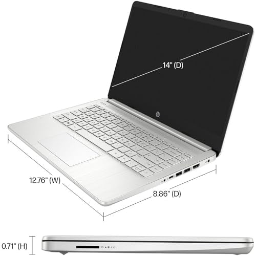 14 Ultrabook Intel 4-Core CPU 16GB RAM 1.6TB Storage Win11 Pro Silver C57322