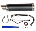 High Performance Exhaust System Muffler for 50cc Scooter Moped Q40182