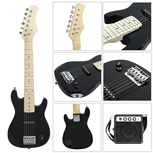 Beginner Electric Guitar with 5W Amp and Accessories Pack D1542