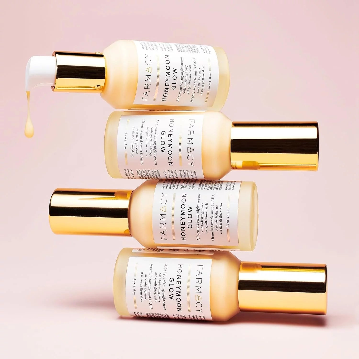 AHA Hydrating Night Serum with Hyaluronic Acid D7342