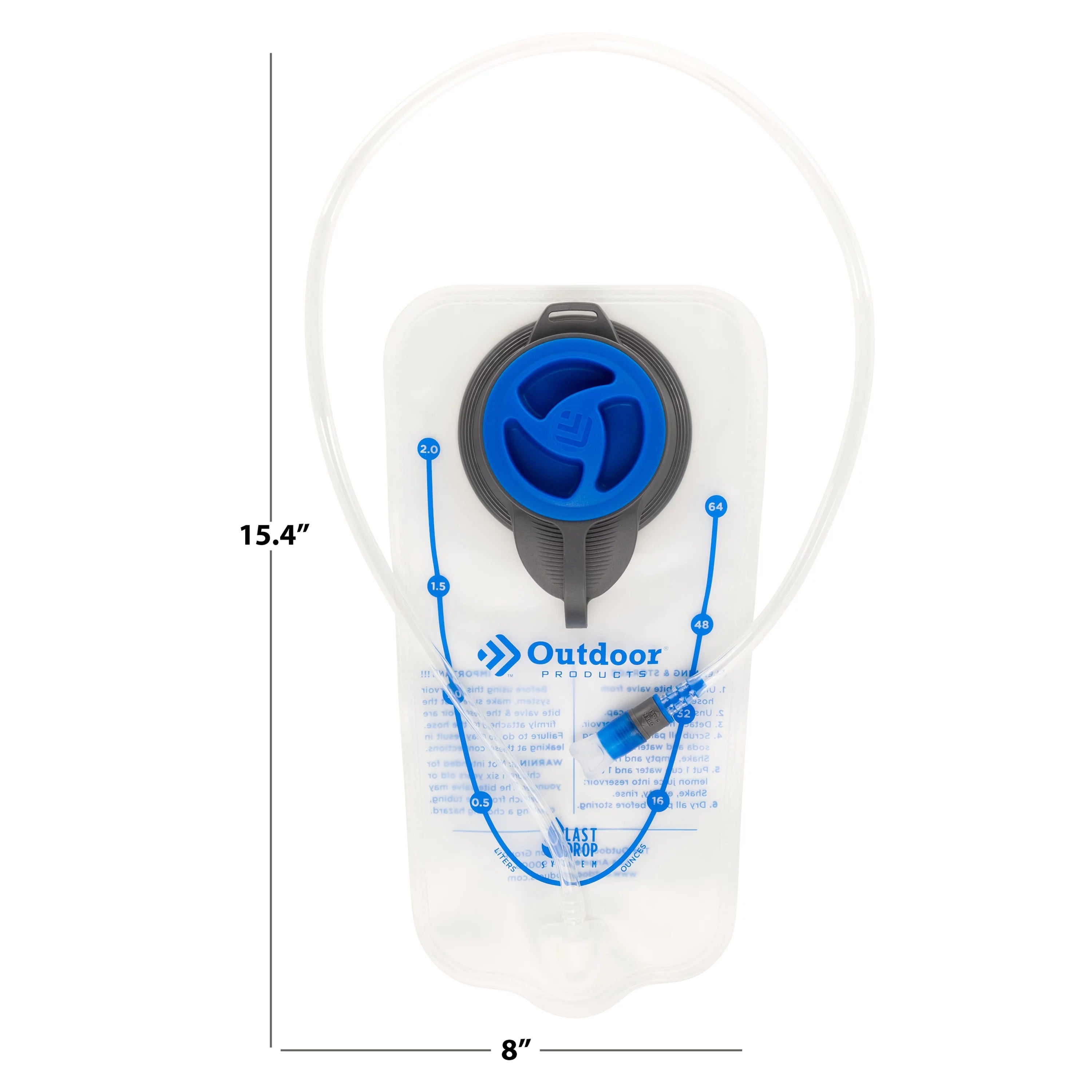 Hydration Backpack with 2 L Reservoir, Black J414129