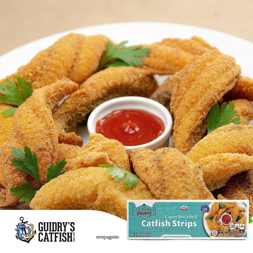 Breaded Catfish Fillet Strips 2.5 lb N636393