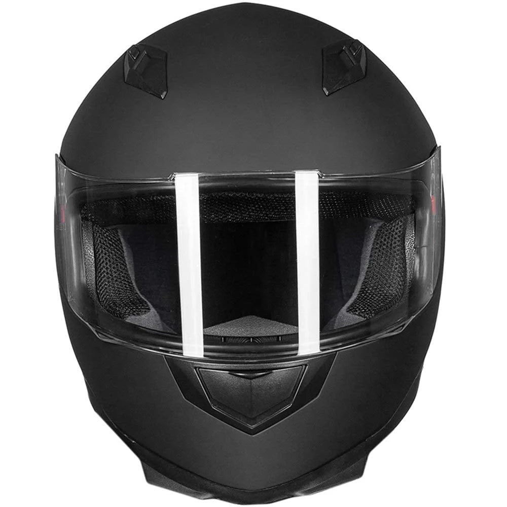 Motorcycle Full Face Helmet with Removable Neck Scarf Q394