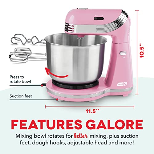 Stand Mixer with 3 Quart Stainless Steel Bowl, 6 Speeds H9467