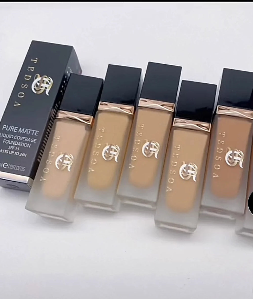 Matte Liquid Foundation SPF 15 Oil Free High Coverage Z797388